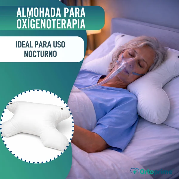 Almohada CPAP Ortopédica para Máscara Respiratoria