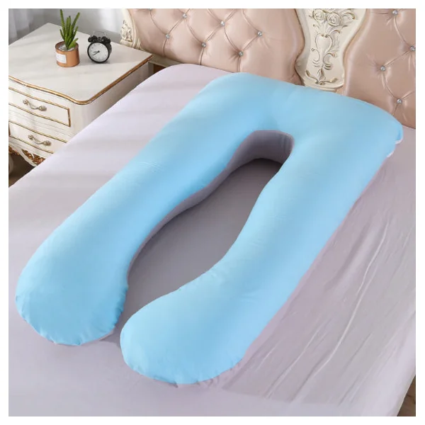 Almohada en Forma de U | Mujeres Embarazadas Azul