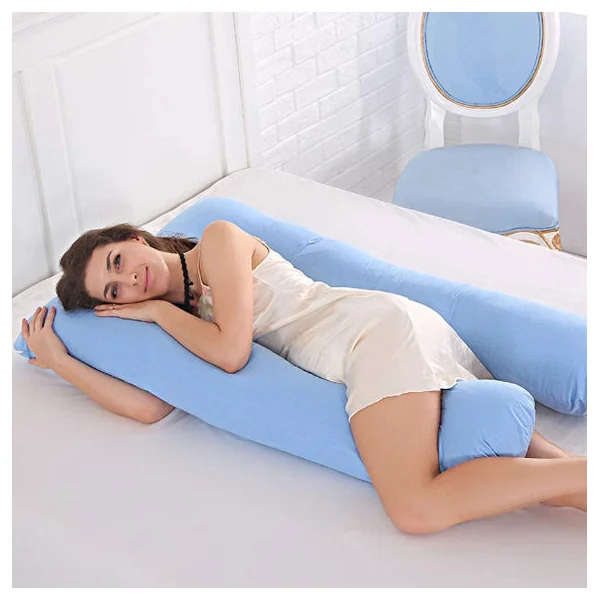 Almohada en Forma de U | Mujeres Embarazadas Azul