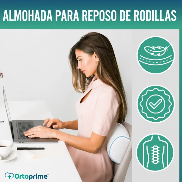 Almohada Ergonómica Versátil | Cervical, Rodillas y Pies