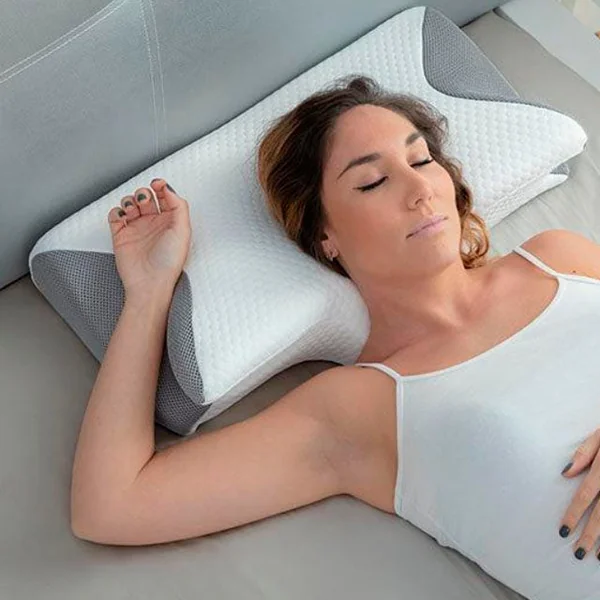 Almohada Ergonómica Viscoelástica para Cervical con Contorno