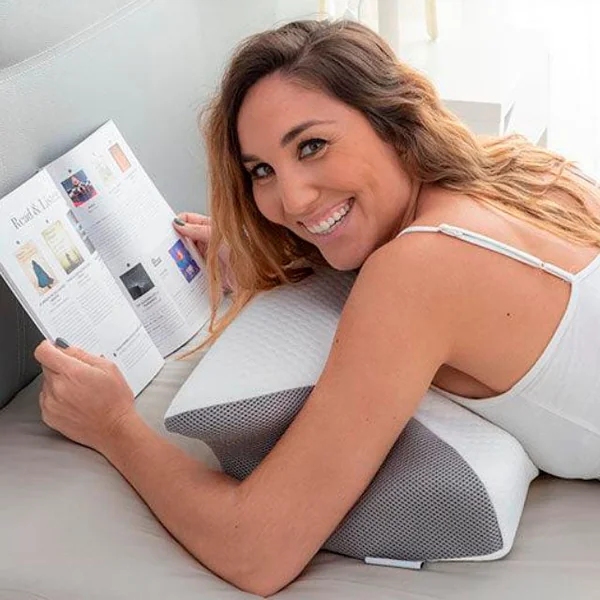 Almohada Ergonómica Viscoelástica para Cervical con Contorno
