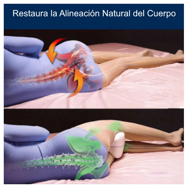Almohada Separadora de Rodillas Anatómica | Alivio a tus Dolencias