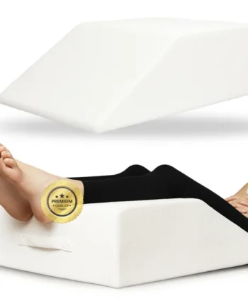 Almohada Viscoelástica para Piernas | Cuña Reposapiernas Recta