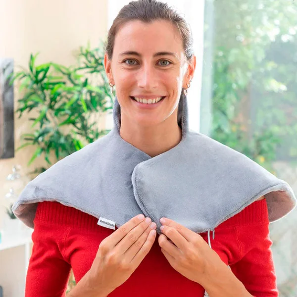 Almohadilla Eléctrica Cervical y Hombros 3 Niveles Temperatura