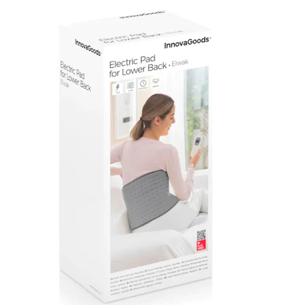 Almohadilla Lumbar Térmica Ajustable 3 Niveles de Temperatura