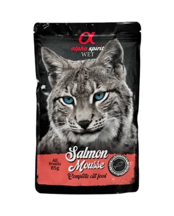 Alpha Spirit gatos - Mousse de salmón 85gr