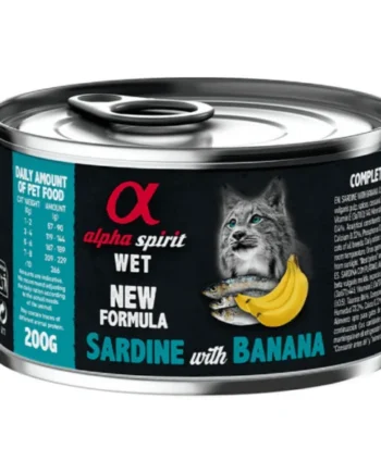 Alpha Spirit lata SARDINA gatos 6x200 g