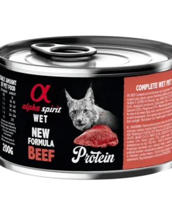 Alpha Spirit lata TERNERA gatos 6x200 g