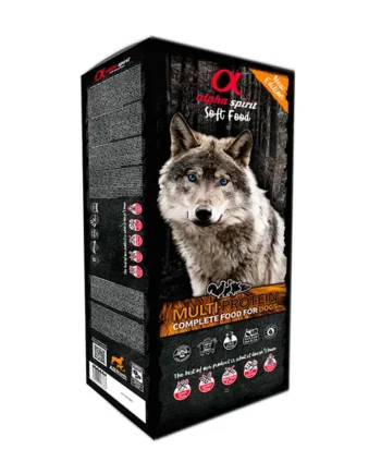 Alpha Spirit Multiprotein Semihúmedo – Pienso Sin Cereales para Perros