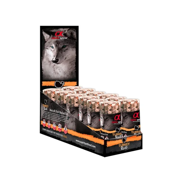 Alpha Spirit Ristra Pavo Para Perros
