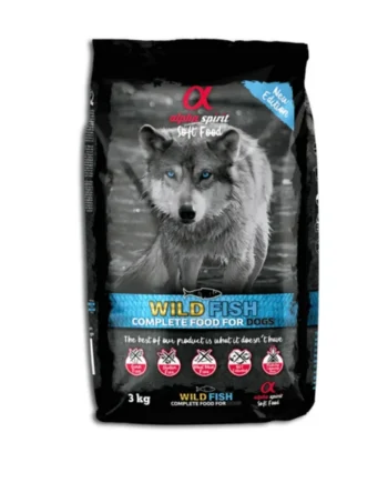 Alpha Spirit Semihúmedo PESCADO perros adultos