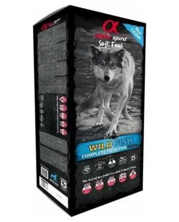 Alpha Spirit Semihúmedo Wild Fish – Pienso Sin Cereales para Perros
