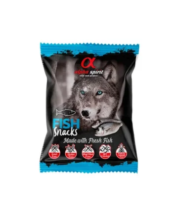 Alpha Spirit Snack Bolsa de Pescado Perros