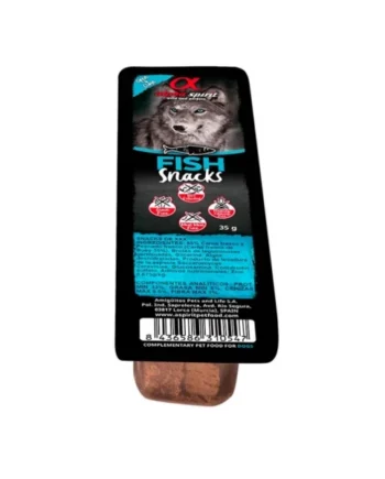 Alpha Spirit Snack Pescado Para Perros