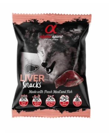 Alpha Spirit Snacks HÍGADO para perros