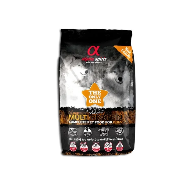 Alpha Spirit The Only One Multiprotein Perros – Pienso Natural Sin Cereales
