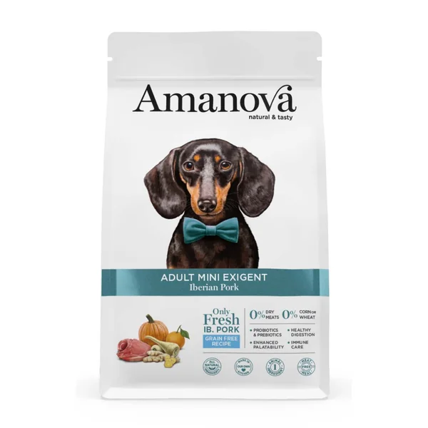 Amanova - Adult Mini Exigent Cerdo Ibérico