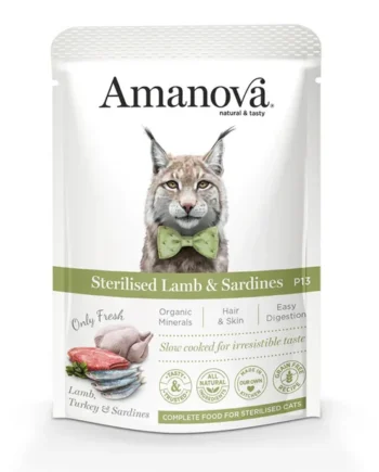 Amanova - Cordero y Sardinas 85g