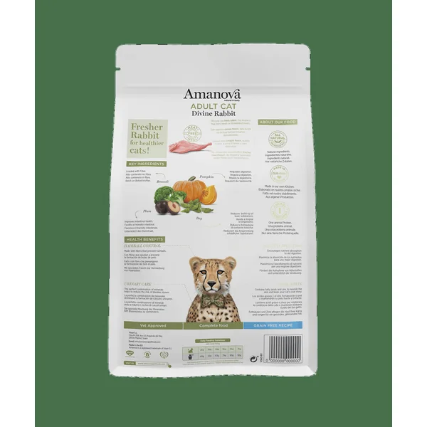 Amanova - Gato Adulto Conejo