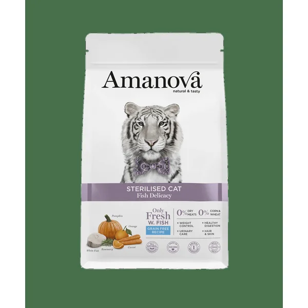 Amanova - Gato Esterilizado Pescado