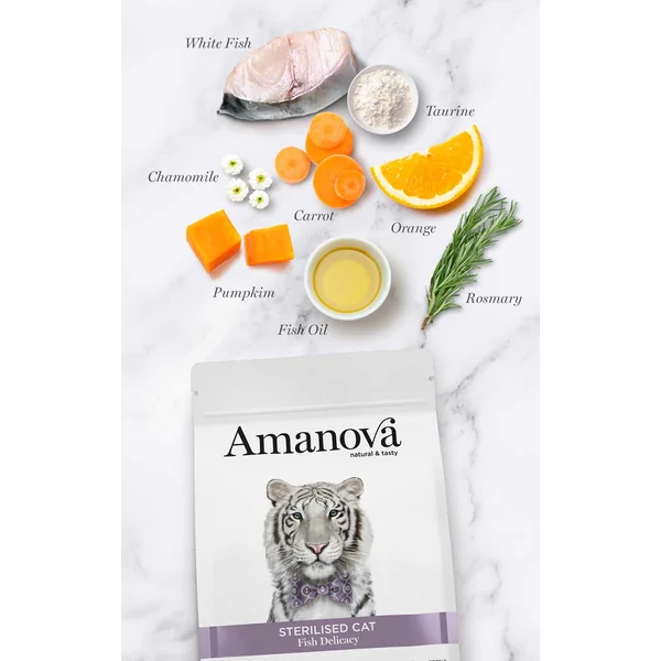 Amanova - Gato Esterilizado Pescado