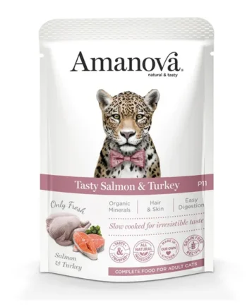 Amanova - Salmón y Pavo 85g