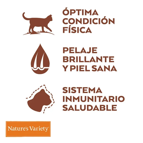 Amor paternal: envío gratuito en regalos Nature's Variety Adult Sterilised Original Pavo Pienso Para Gatos para hijas.