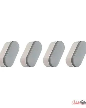 Amortiguadores Autoadhesivos Para Tapa De Inodoro 4 Uds Blanco