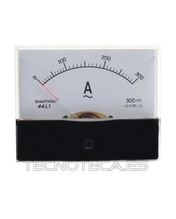 Amperimetro de panel analogico 5AAC