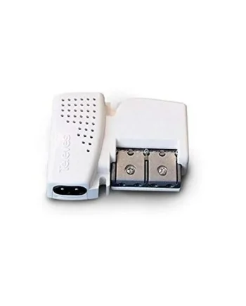 Amplificador de vivienda UHF con 2 salidas Blanco