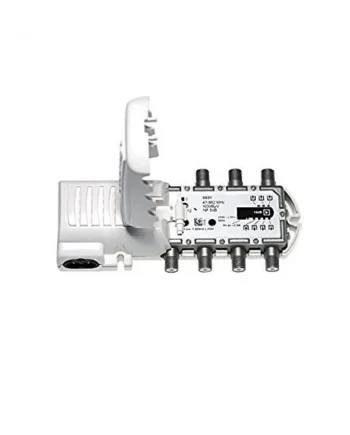 Amplificador de vivienda UHF con 6 salidas Blanco