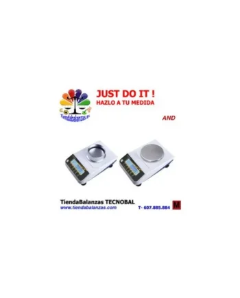 AND-400/600/500g 0.01/0.1g (82)mm (107)mm de Baxtran