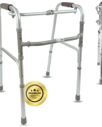 Andador Ancianos sin Ruedas | Caminador Adultos Aluminio Plegable