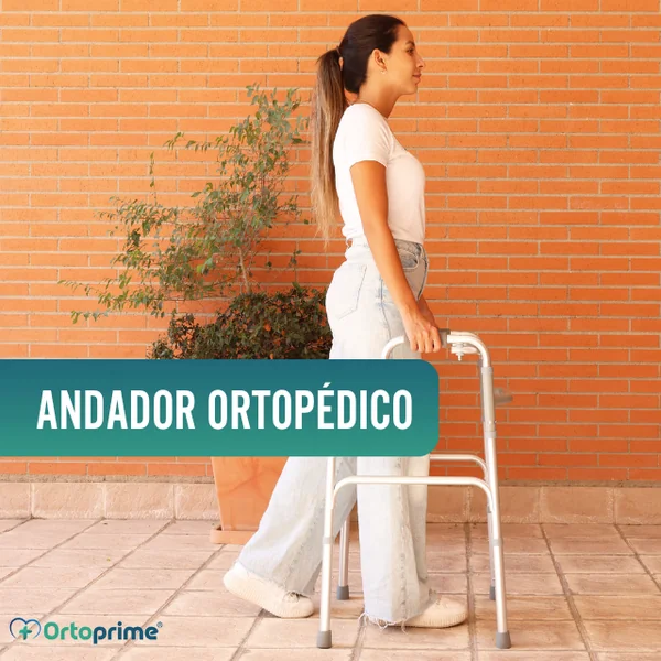 Andador Ancianos sin Ruedas | Caminador Adultos Aluminio Plegable