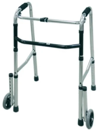 Andador Caminador de Aluminio con Ruedas Ortopédico