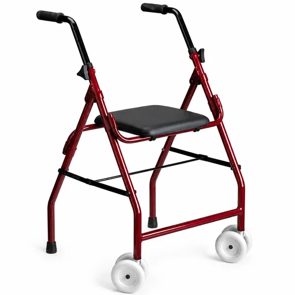 Andador Caminador Regulable Aluminio | Asiento Acolchado