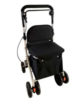 Andador Carrito de Compra con Asiento | Ayuda Vida Diaria