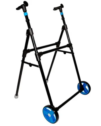 Andador con Ruedas Delanteras Plegable Regulable en Altura