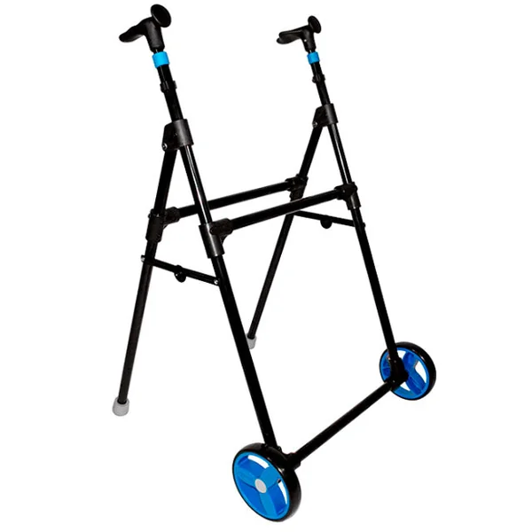 Andador con Ruedas Delanteras Plegable Regulable en Altura