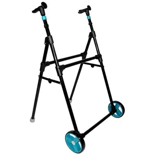 Andador con Ruedas Delanteras Plegable Regulable en Altura