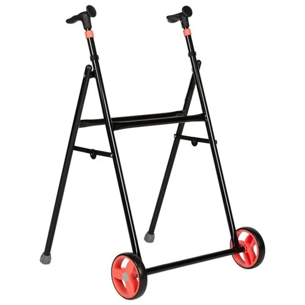 Andador con Ruedas Delanteras Plegable Regulable en Altura