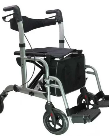 Andador con Silla | Rollator + Silla de Ruedas
