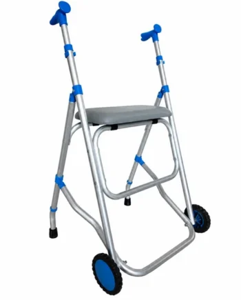 Andador de Aluminio Plegable con Asiento