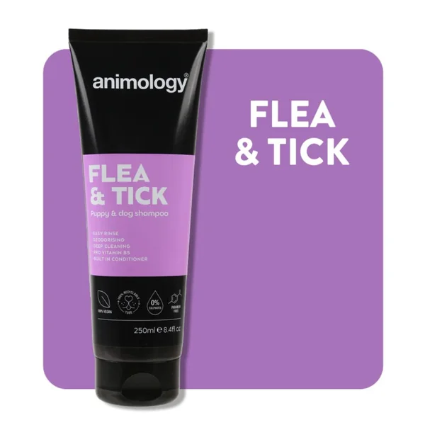 Animology - Champú antiparasitario Flea y tick