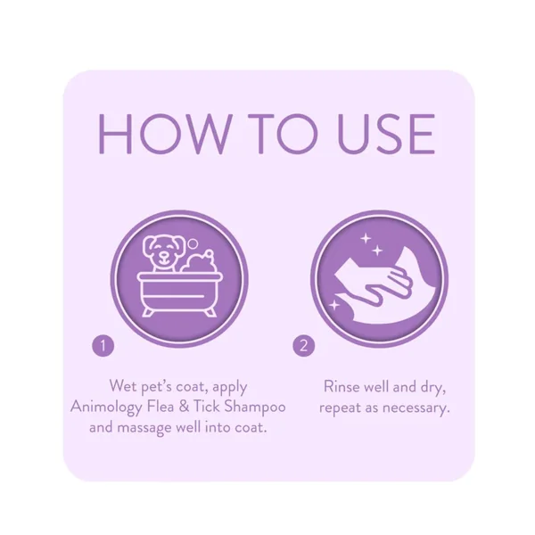 Animology - Champú antiparasitario Flea y tick