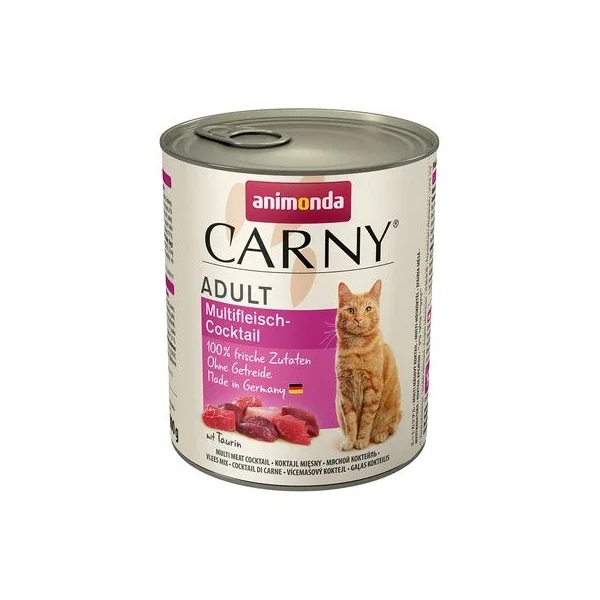Animonda Carny Adult 12 X 800 G - Pack Ahorro que marca tendencia disponible ahora en Gatospetshop.com en le Sevilla España.