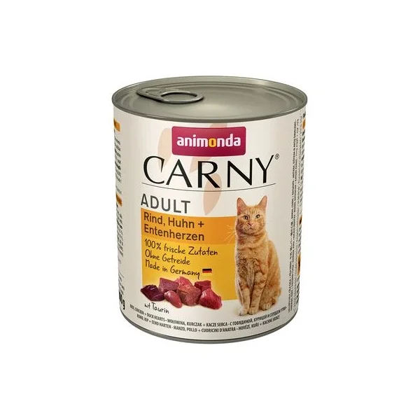 Animonda Carny Adult 12 X 800 G - Pack Ahorro que marca tendencia disponible ahora en Gatospetshop.com en le Sevilla España.