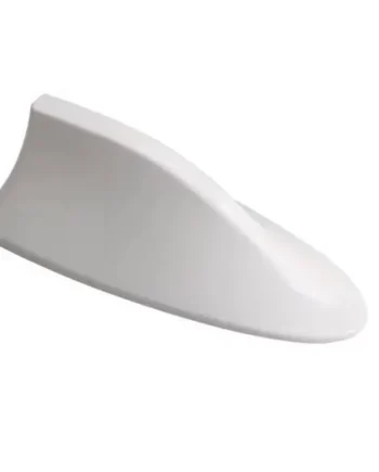 Antena Coche Estilo Aleta Tiburon Universal Blanco