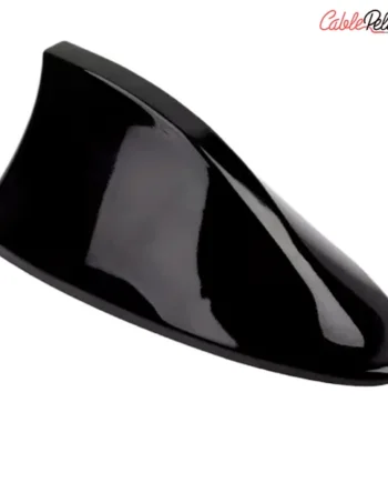 Antena Coche Estilo Aleta Tiburon Universal Negro